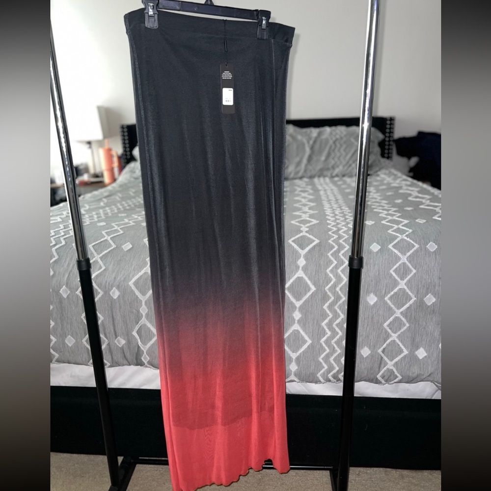 New Ombre Maxi Skirt Size 1X - Picture 5 of 6